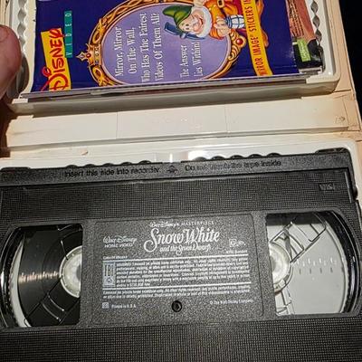 Vintage 1994 Walt Disney's Masterpiece Collection "Snow White and the Seven Dwarfs" VHS Tape - Classic Animated Film, Rare...