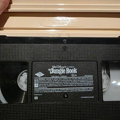 Walt Disney's The Jungle Book (1967) Classic VHS Tape, Original 1991 Black Diamond Edition, Collectible Animation Film