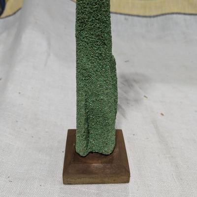 Hand Carved Stick Figure of Woman in Sand Dress