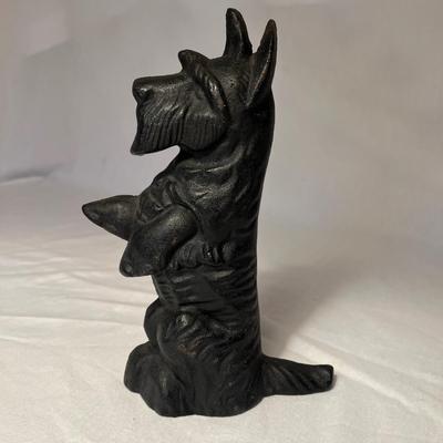 Scottish Terrier Cast Iron Doorstop (K-BC)