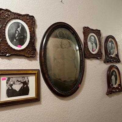Sale Photo Thumbnail #45: Vintage Oval Picture the others are reprinted.
Old Pictures and Bixby History, Baskets, Books.