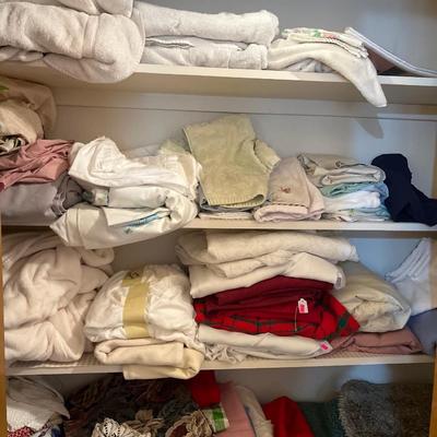 Sale Photo Thumbnail #71: Bags for China, Table Cloths, towels, pillows, blankets and more.