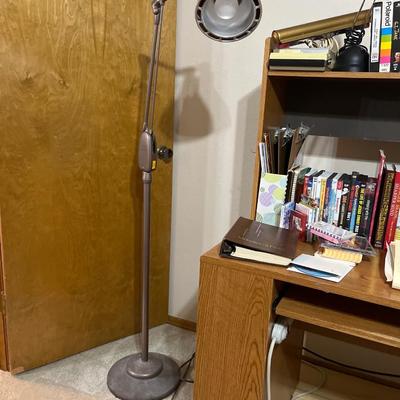 Sale Photo Thumbnail #84: Desk, Recorder, Books, CDs 
Vintage Lamp