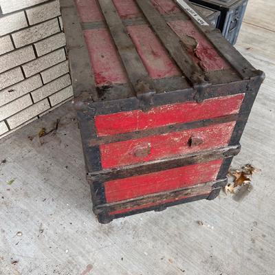 Sale Photo Thumbnail #106: Trunk and old ammo boxes