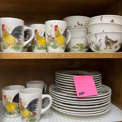Sale Photo Thumbnail #113: Corks, Rooster Dishes and more.