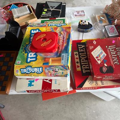 Sale Photo Thumbnail #142: Misc. games and toys
Table does not sale