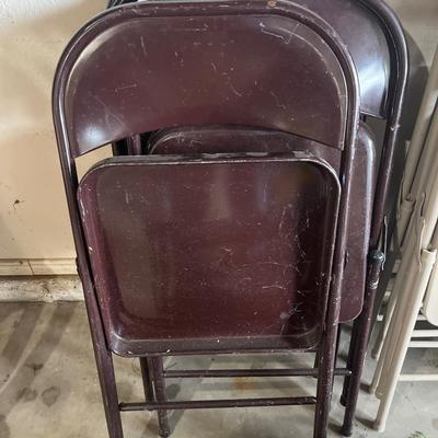 Sale Photo Thumbnail #218: Card tables and chairs