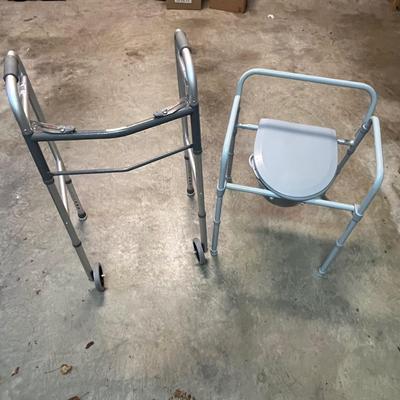Guardian Walker & Drive Folding Commode (G-BC)