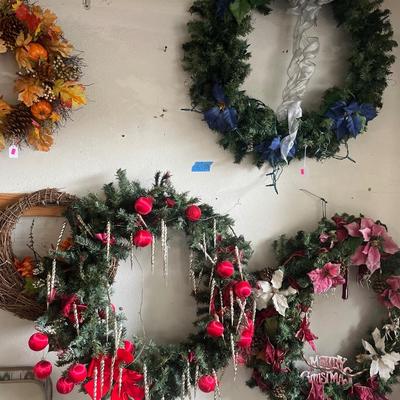 Sale Photo Thumbnail #222: Wreathes, Christmas, fall, spring