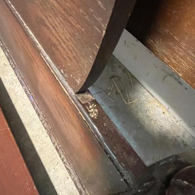 Bed Frame with Headboard & Carved Footboard (G-BC)