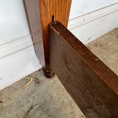 Bed Frame with Headboard & Carved Footboard (G-BC)