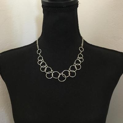 Nine west Silver-tone statement necklace