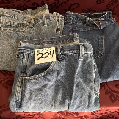 Mens 46x32 Jeans