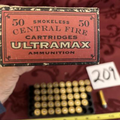 Ultramax 45 Colt 250 Grain Round Nose Flat Point