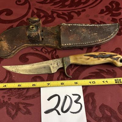 Olsen Knife With Sheath