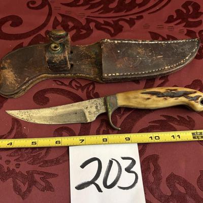 Olsen Knife With Sheath