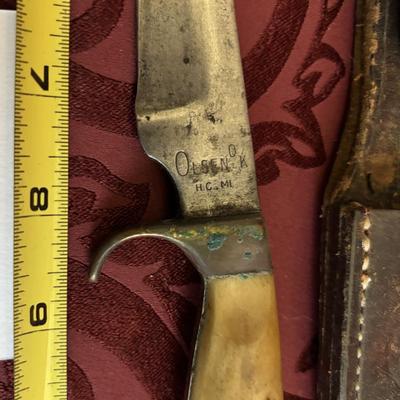Olsen Knife With Sheath