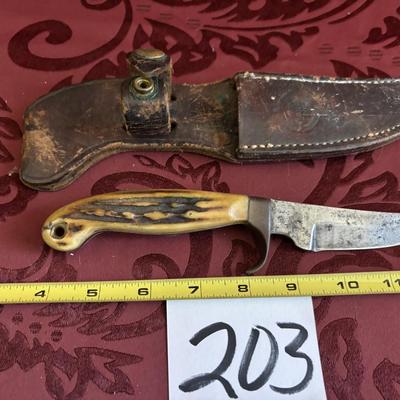 Olsen Knife With Sheath