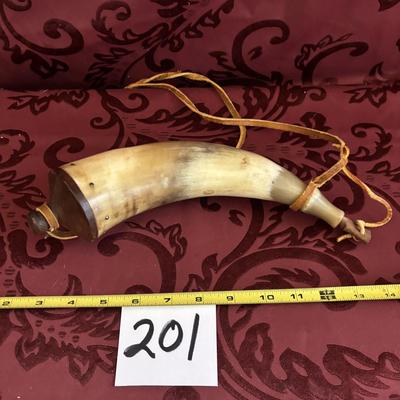 Vintage Powder Horn