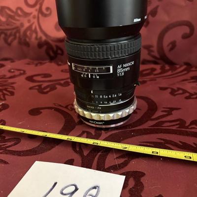 Nikon AF Nikkor 85mm Lens