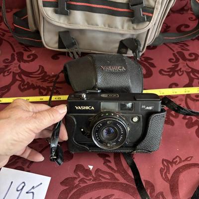 Yashica 35 MF Camera and Bag