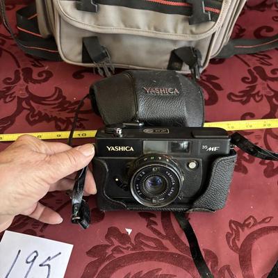 Yashica 35 MF Camera and Bag
