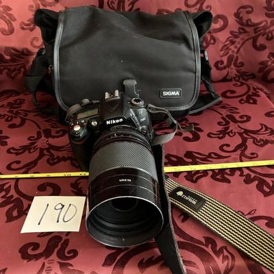 Nikon D90 Camera With Bag