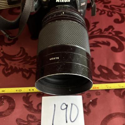 Nikon D90 Camera With Bag