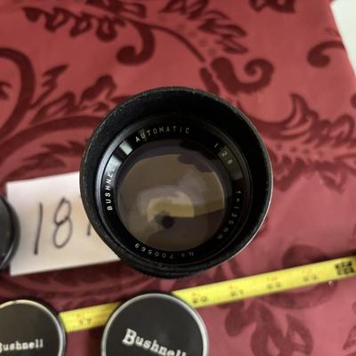Bushnell Camera Lens Lot