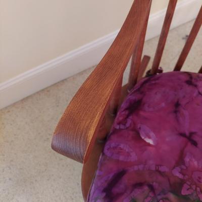 Wooden Rocking Chair with Batik Cushion (BB2-BBL)