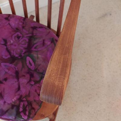 Wooden Rocking Chair with Batik Cushion (BB2-BBL)