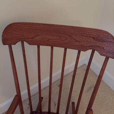 Wooden Rocking Chair with Batik Cushion (BB2-BBL)