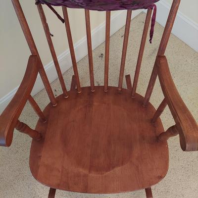 Wooden Rocking Chair with Batik Cushion (BB2-BBL)