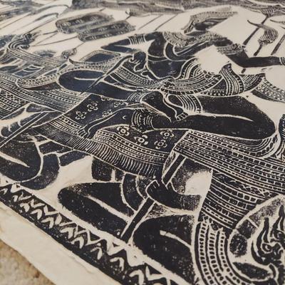 Cambodian Temple Rubbing (BB2-BBL)