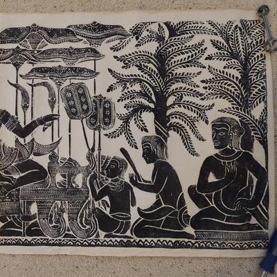 Cambodian Temple Rubbing (BB2-BBL)