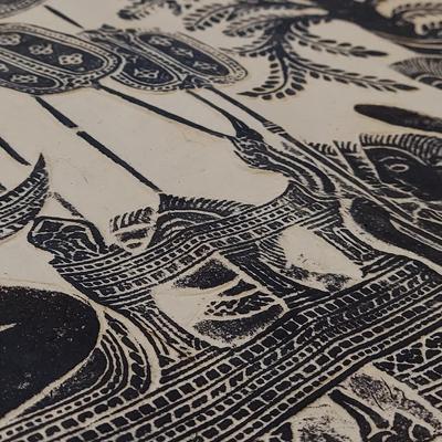 Cambodian Temple Rubbing (BB2-BBL)