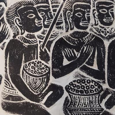 Cambodian Temple Rubbing (BB2-BBL)