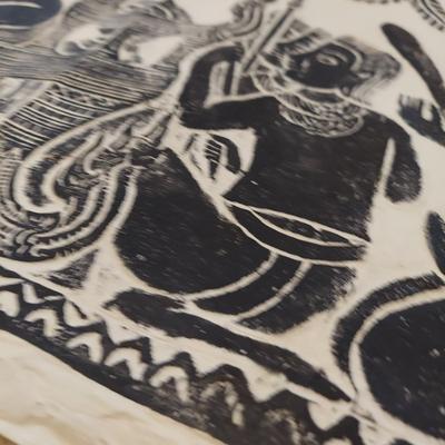 Cambodian Temple Rubbing (BB2-BBL)