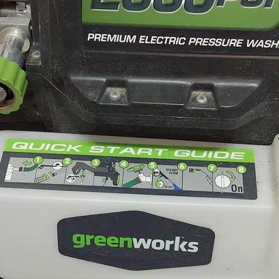 Greenworks 2000 PSI Electric Pressure Washer (G-BBL)
