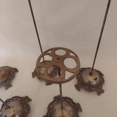 Victorian Millinery Cast Metal Hat Stands (G-BBL)