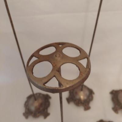 Victorian Millinery Cast Metal Hat Stands (G-BBL)