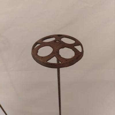 Victorian Millinery Cast Metal Hat Stands (G-BBL)