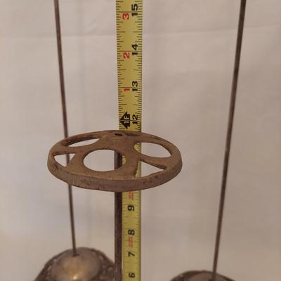 Victorian Millinery Cast Metal Hat Stands (G-BBL)