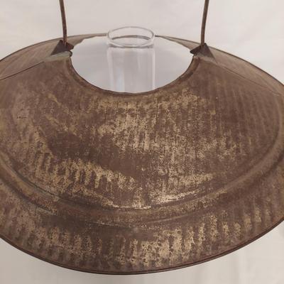 Bradley Hubbard Hanging Brass Oil Lamp (G-BBL)