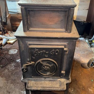 H2-Ornate, Cast Iron Wood Burning Stove