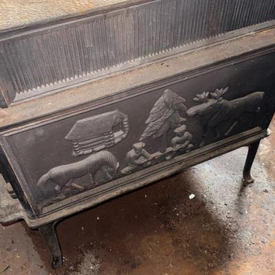 H2-Ornate, Cast Iron Wood Burning Stove