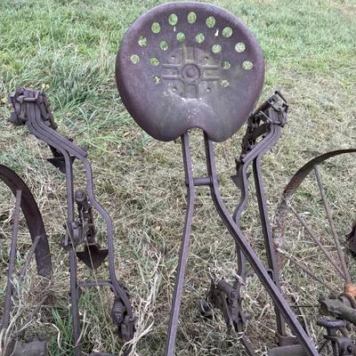 F2-McCormick-Deering Horse-Drawn Cultivator.