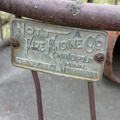 F4-Fire Engine with Plaque