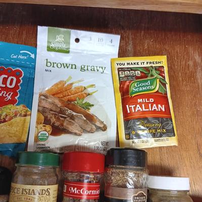 AN ASSORTMENT OF SPICES