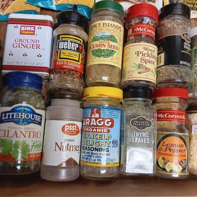 AN ASSORTMENT OF SPICES